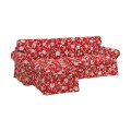 Canapele textile cu şezlong